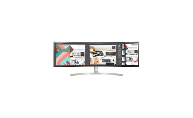 LG 49WL95C-W Inch 32:9 Ultra Wide Dual QHD IPS Curved LED Monitor with HDR 10